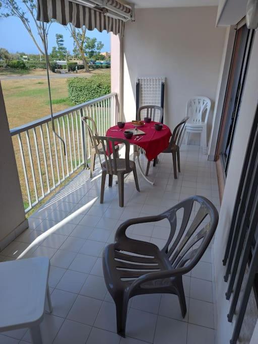 Amouvera C14, T2 Vue Mer, Piscine, Clim, Parking Agde Exteriör bild